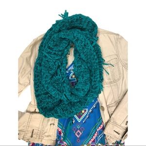 Apt. 9 Teal Long Infinity Scarf
